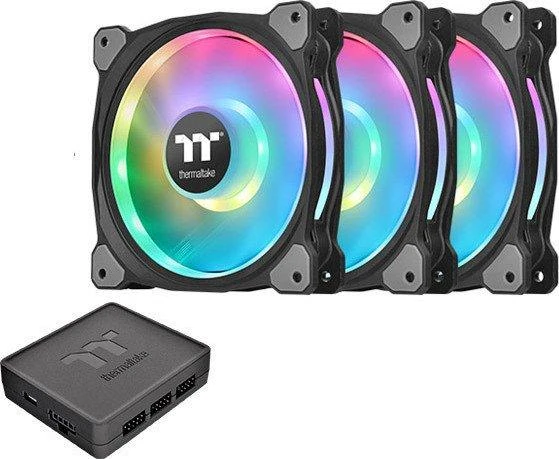 Ventiliatorius Thermaltake Riing Duo 12 RGB 3Pack Fan CL-F073-PL12SW-A