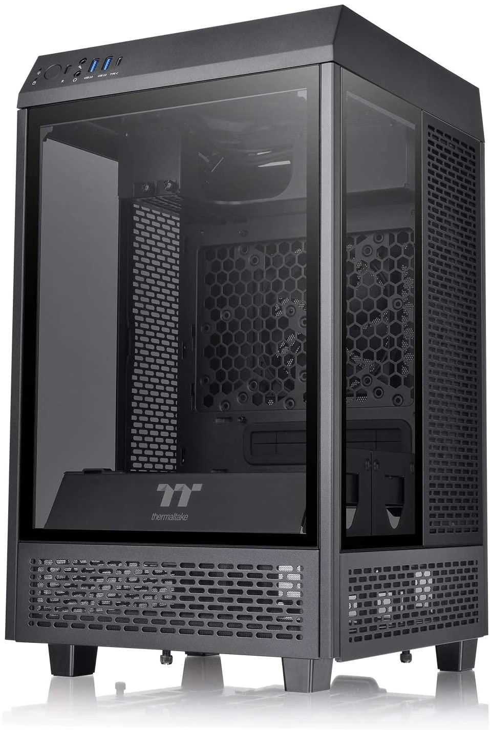 Thermaltake The Tower 100 Mini - Juodas