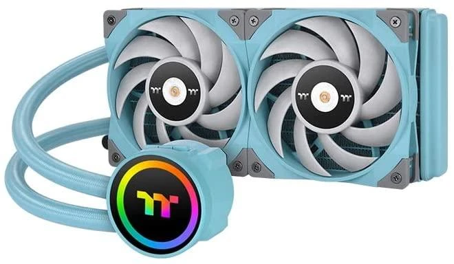 Thermaltake 240 ARGB aušinimo sistema žydros spalvos