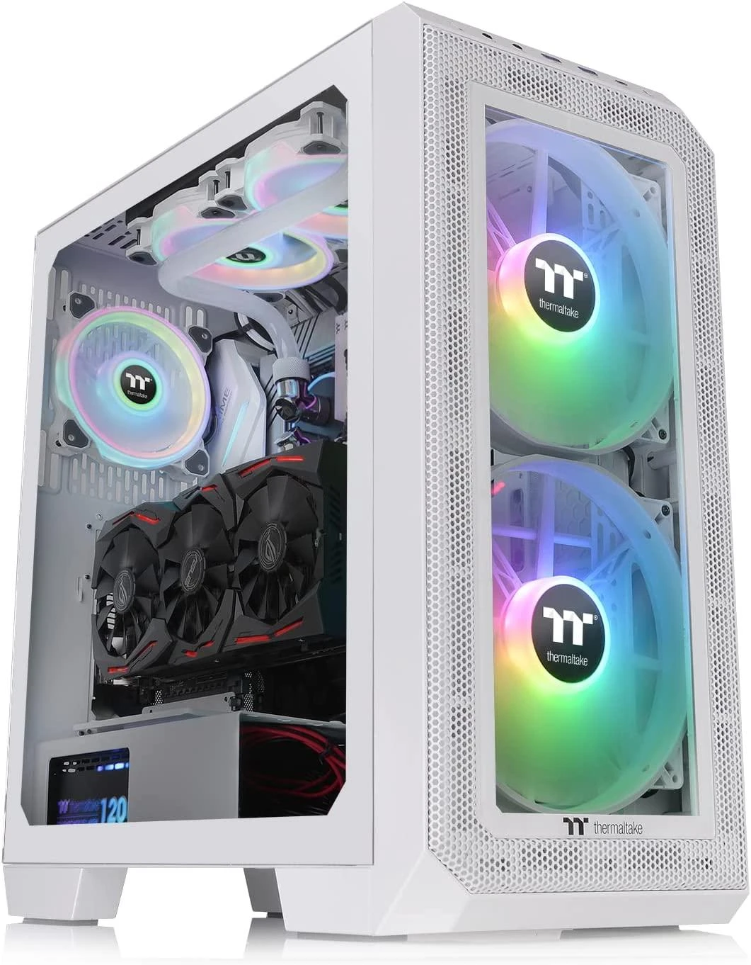 MIDI Thermaltake View 300 MX ARGB Snow Baltas