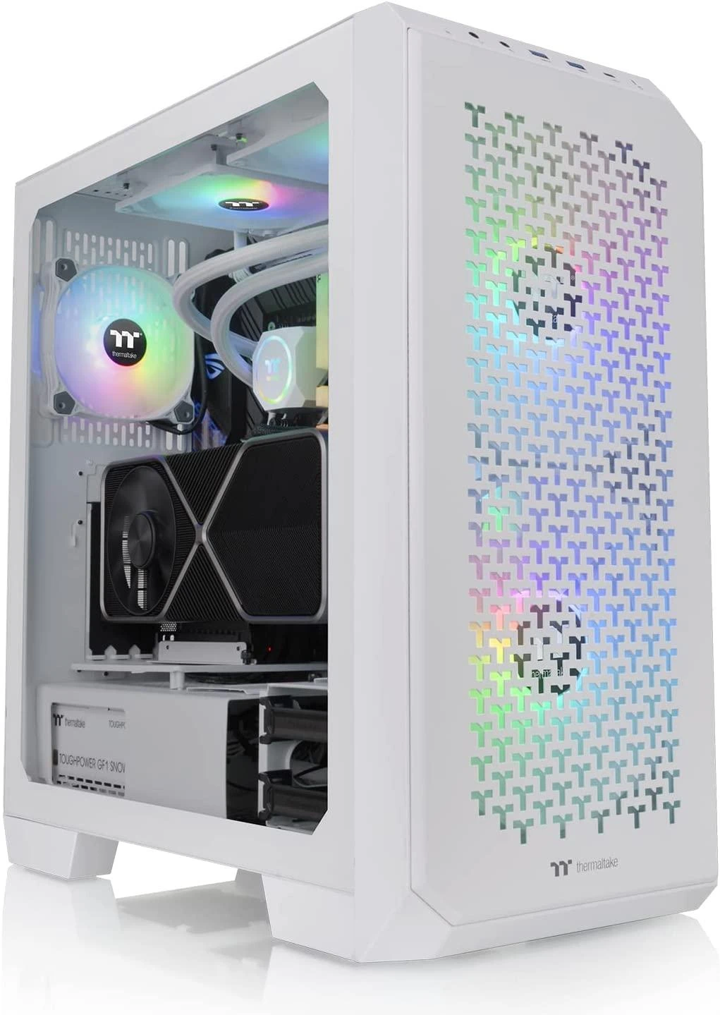 MIDI Thermaltake View 300 MX ARGB Snow Baltas