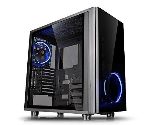 Thermaltake View 31 Tempered Glass Juodas