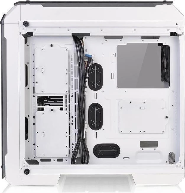 Thermaltake View 71 Riing grūdintas stiklas, sniegas