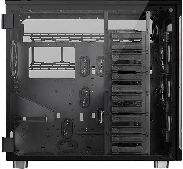 Korpusas Thermaltake View 91 RGB TG CA-1I9-00F1WN-00 (ATX, Extended ATX, Micro ATX, Mini ITX, XL-ATX, juodos spalvos)