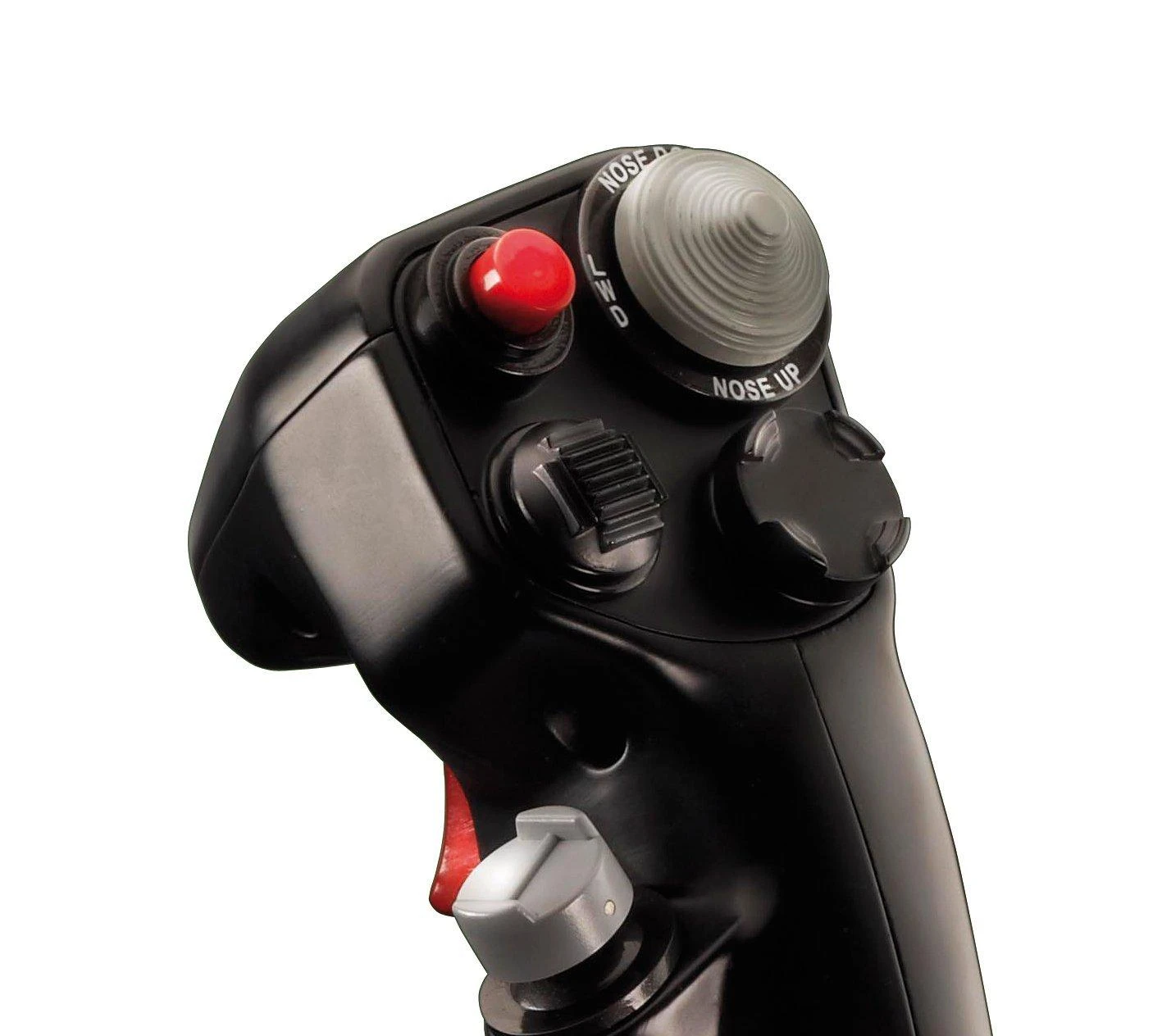 Thrustmaster HOTAS WARTHOG Vairalazdė ir akceleratoriaus valdiklis, Juodas