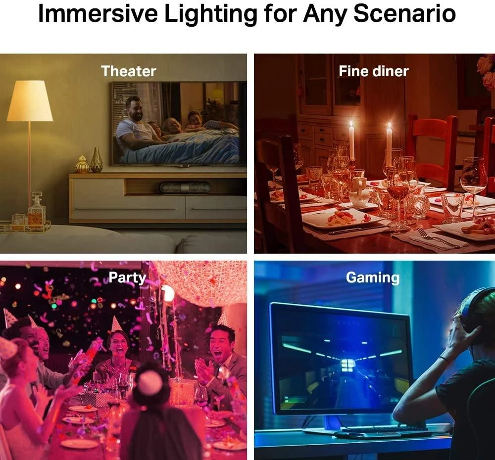 TP-Link išmanioji LED lemputė L530E (2 vnt.), E27, daugiaspalvė, ES