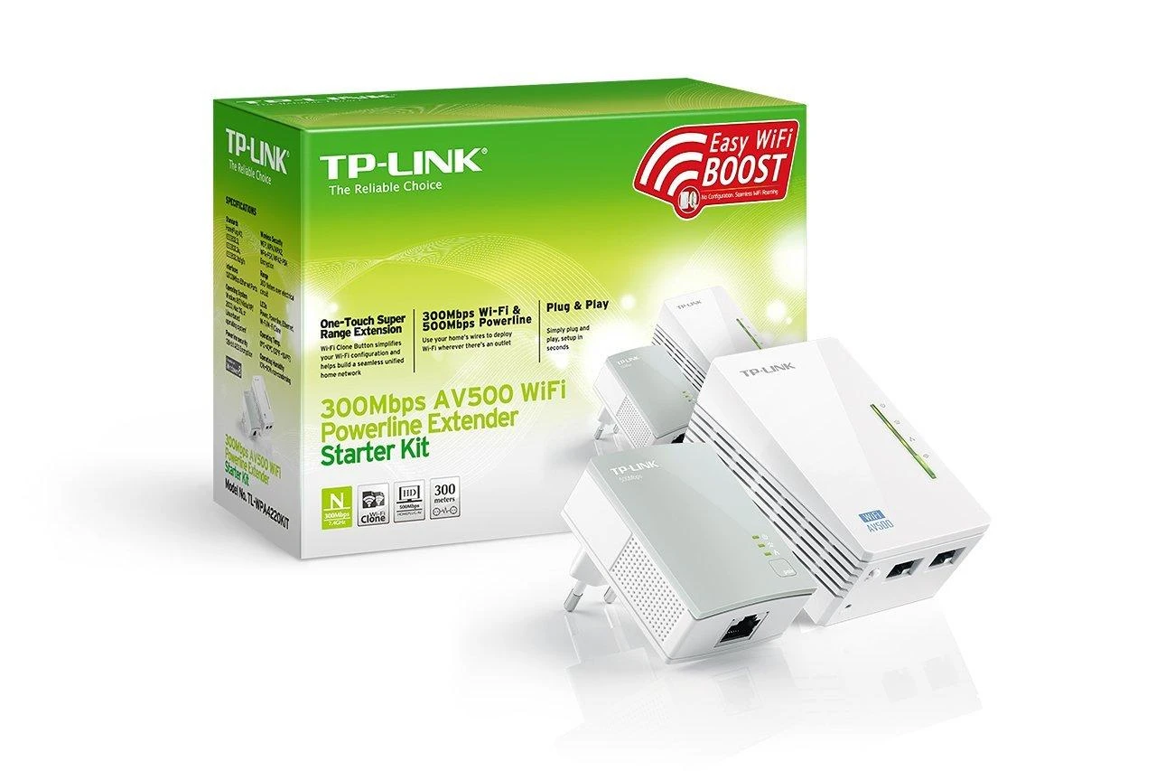 WI-FI ryšio stiprintuvas TP-Link / TL-WPA4220KIT