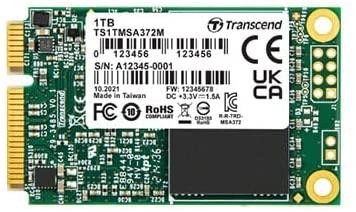 Transcend 32GB mSATA SSD SATA3 MLC WD-15 – DĖKLAS