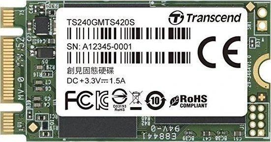 TRANSCEND 240GB M.2 2242 SSD SATA3 TLC