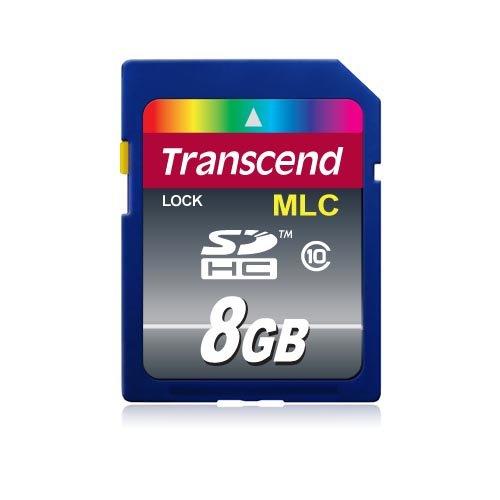 Atminties kortelė Karta Transcend SDHC 8 GB, 10 klasė (TS8GSDHC10M)