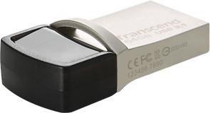 TRANSCEND 128GB USB3.0 Pen Drive OTG Type A&C Sidabrinis