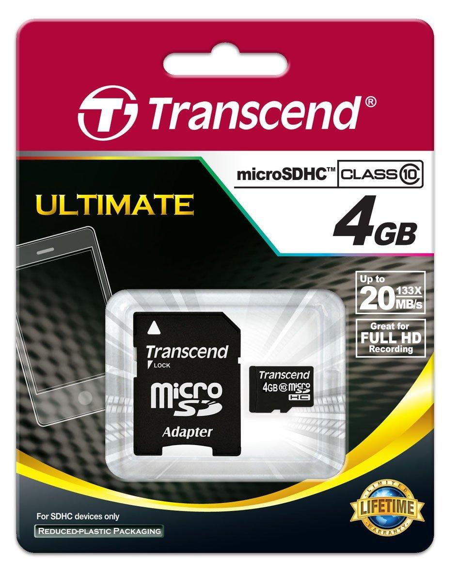 Atminties kortelė Transcend 4GB