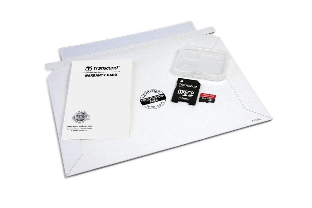 Atminties kortelė TRANSCEND 64GB Micro SDXC Class10 UHS-1 su adapteriu
