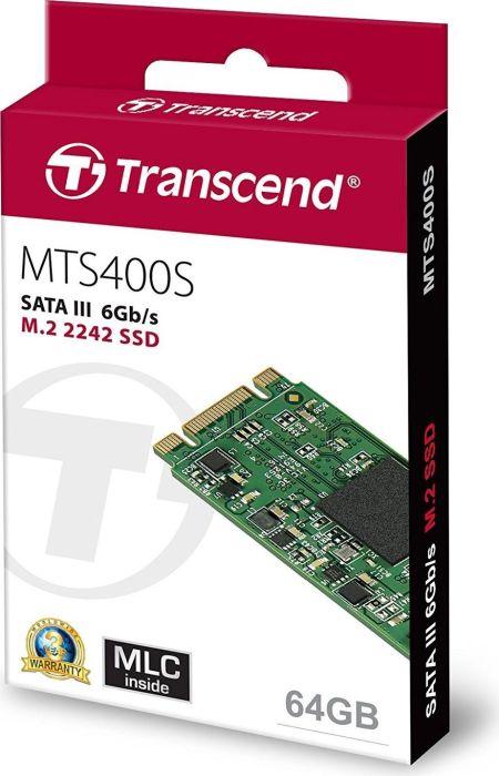 TRANSCEND 64GB M2 2242 SATA MLC