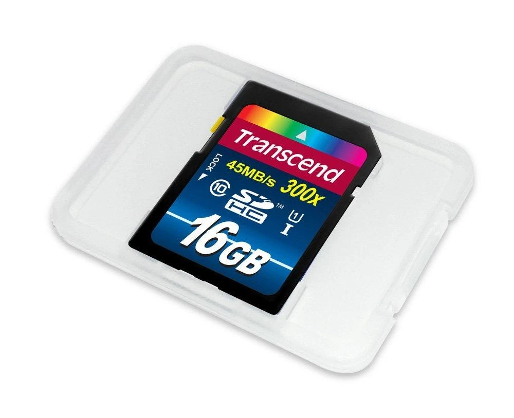 Atminties kortelė Transcend SDHC 16GB 10 klasės UHS-I 400x Premium