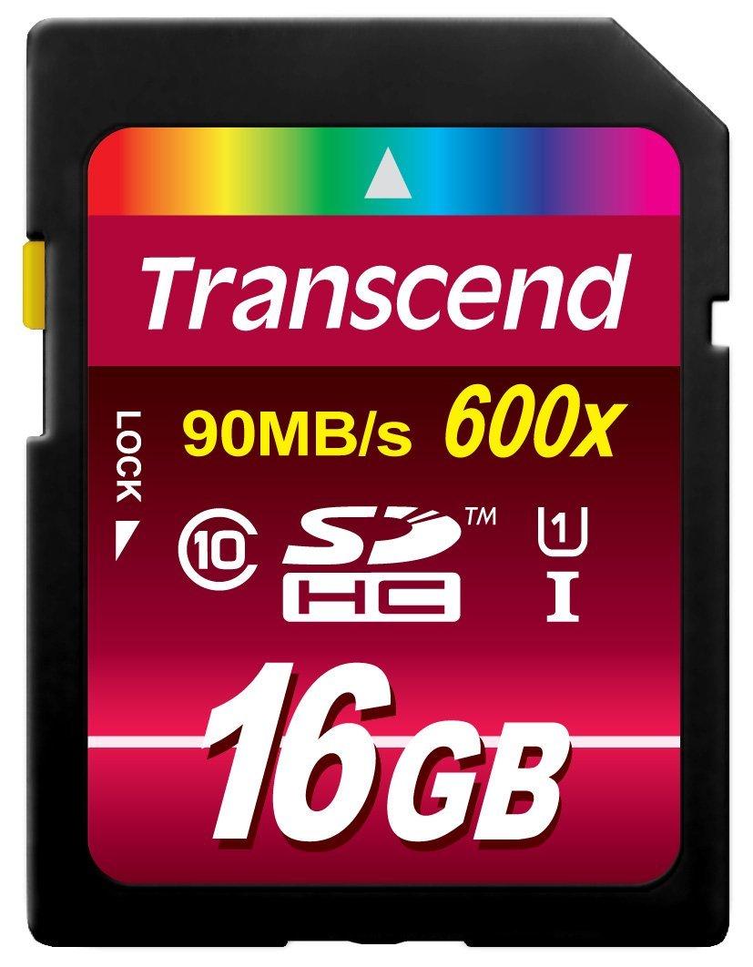 Atminties kortelė Transcend SDHC 16GB Class10 UHS-I 600x Ultimate atmintis