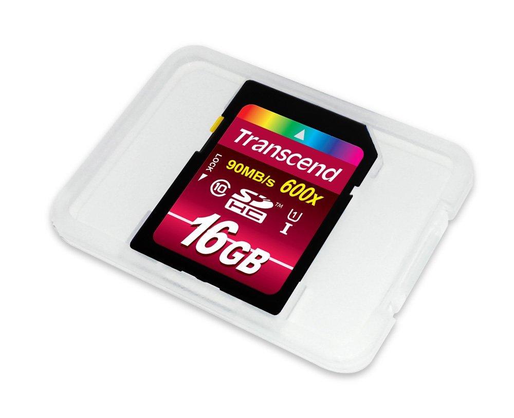 Atminties kortelė Transcend SDHC 16GB Class10 UHS-I 600x Ultimate atmintis