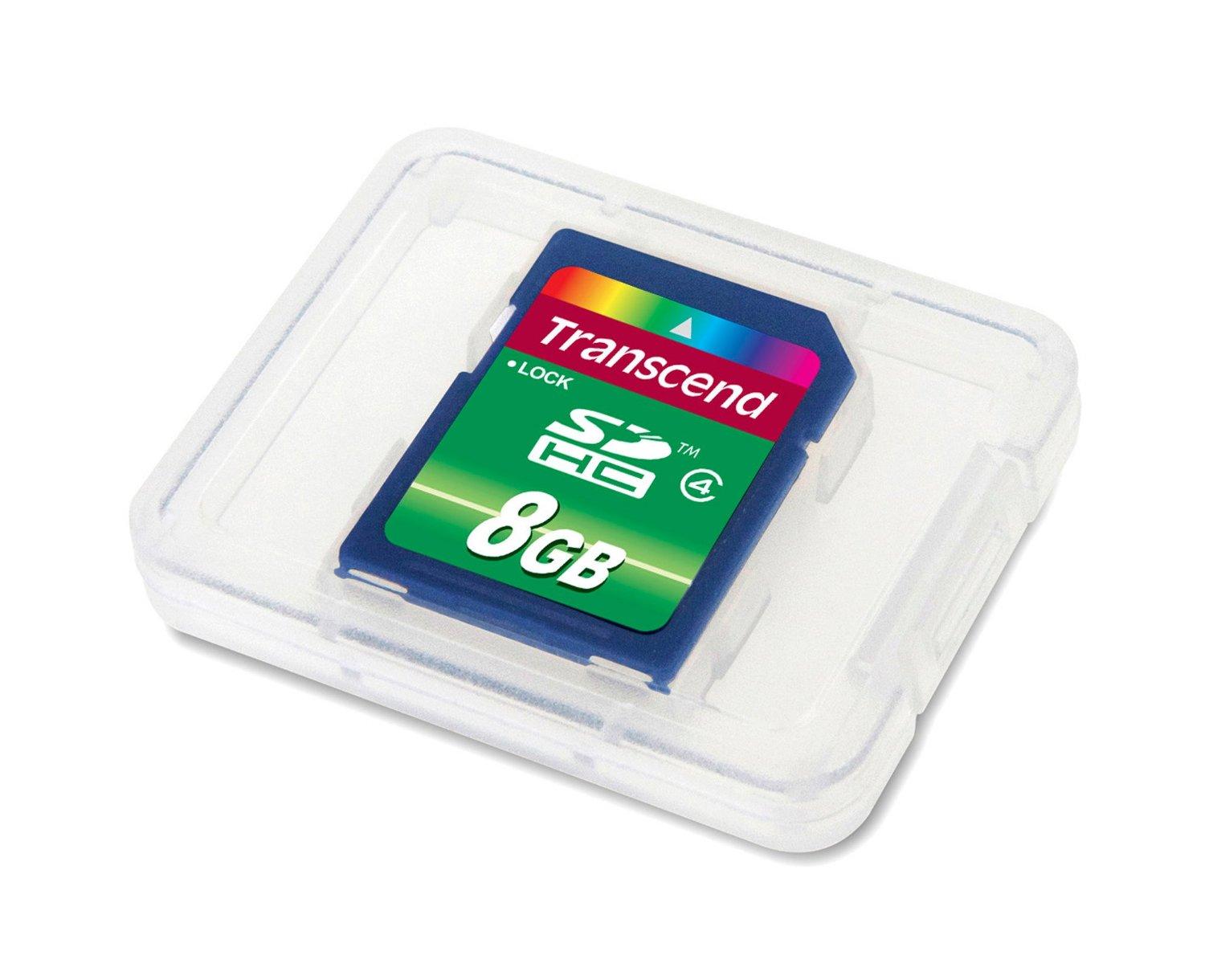 Atminties kortelė Transcend SDHC 8GB 4 klasė