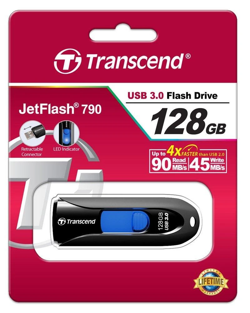 Transcend USB 3.0 JetFlash 790 128GB TS128GJF790K