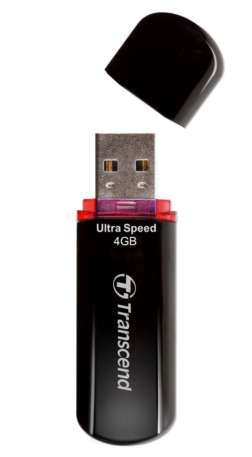 TRANSCEND JetFlash 600 4GB USB2.0 Raudona Skaityti 32 MB/s Rašyti 7 MB/s