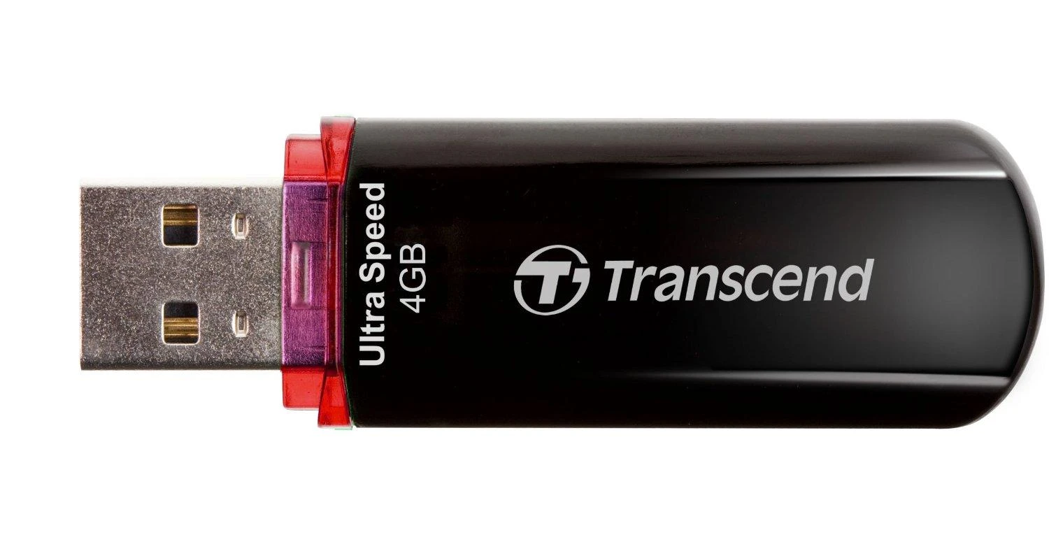 TRANSCEND JetFlash 600 4GB USB2.0 Raudona Skaityti 32 MB/s Rašyti 7 MB/s