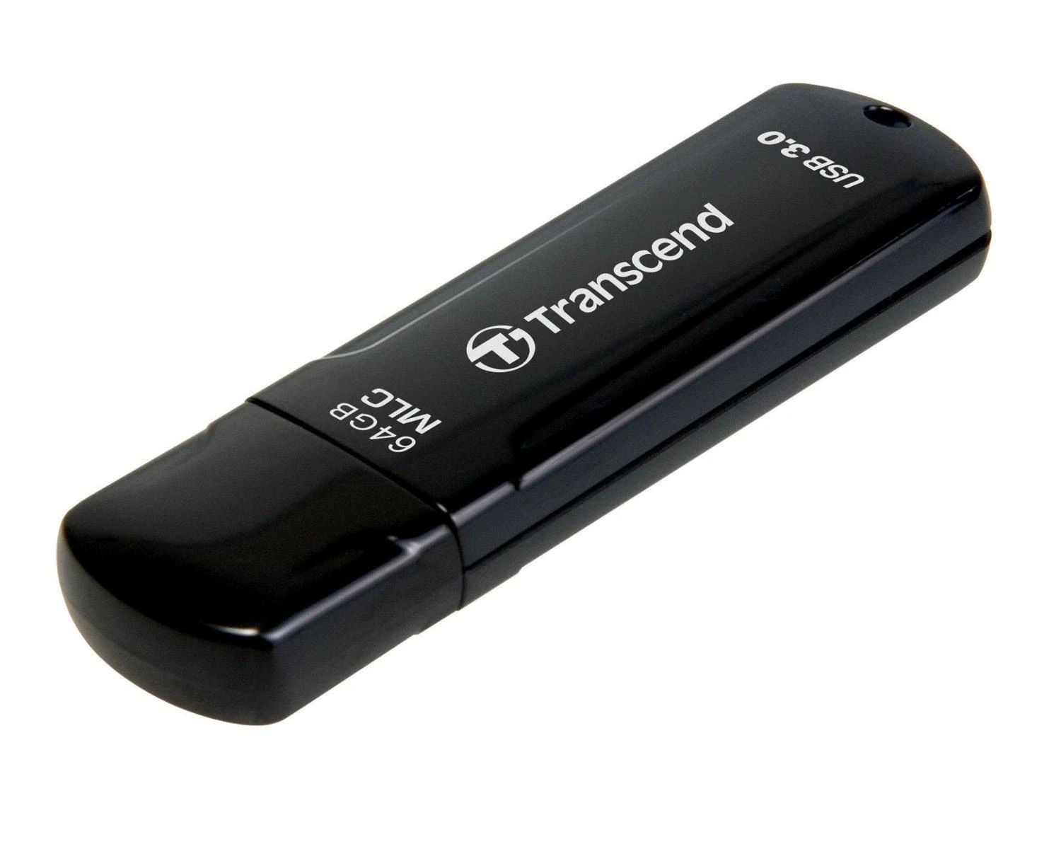 Transcend 64 GB „JETFLASH 750“ USB 3.0 atmintinė – MLC SCHWARZ IN