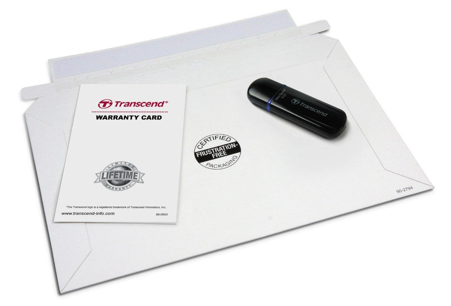 Transcend Mėlyna USB atmintinė 8 GB USB 2.0 didelės spartos - JETFLASH 600 MLC Mėlynas