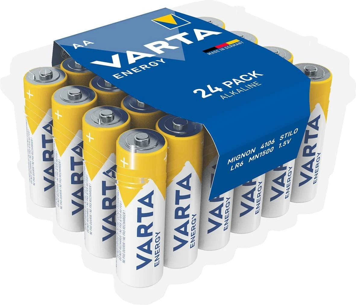 1x24 Varta Energy Mignon AA LR 06 reklaminė dėžutė