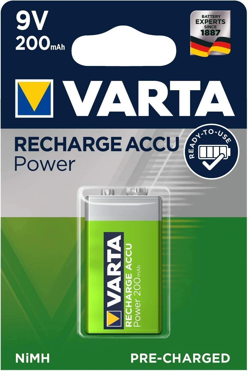 Varta 56813 101 404 buitinė baterija Įkraunama baterija Nikelio-metalo hidridas (NiMH)