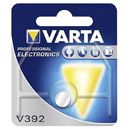 Varta sagos formos elementas V392 didelės srovės 1,55 V 38 mAh, 1 lizdinė plokštelė