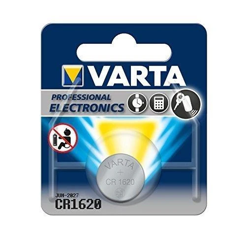 Varta Electronics CR1620 3V 70mAh elementas 6620, 1 vnt.