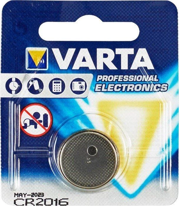 Varta CR2016 3V ličio baterija 1 vnt