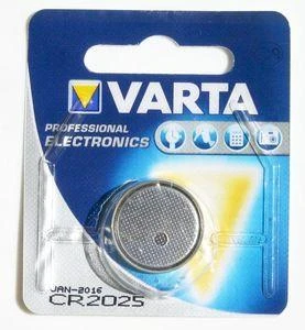 Varta Electronics CR2025 3V 165mAh elementas 6025, 1 vnt.