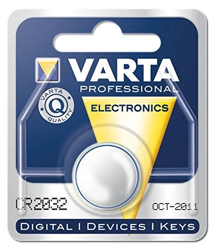 Varta Electronics CR2032 3V 230mAh elementas 6032, 1 vnt.
