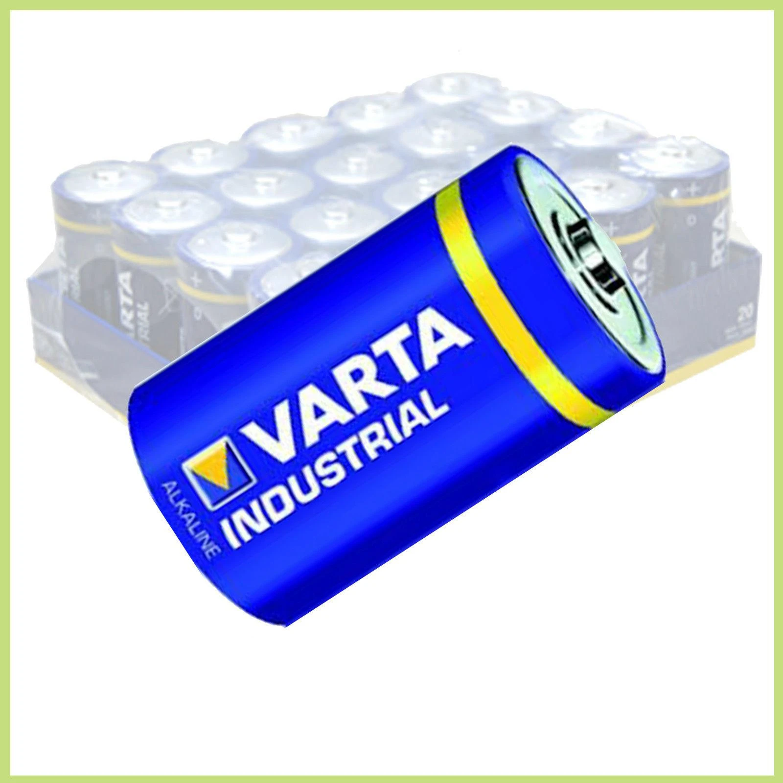 Varta Industrial D tipo baterijos pakuotė