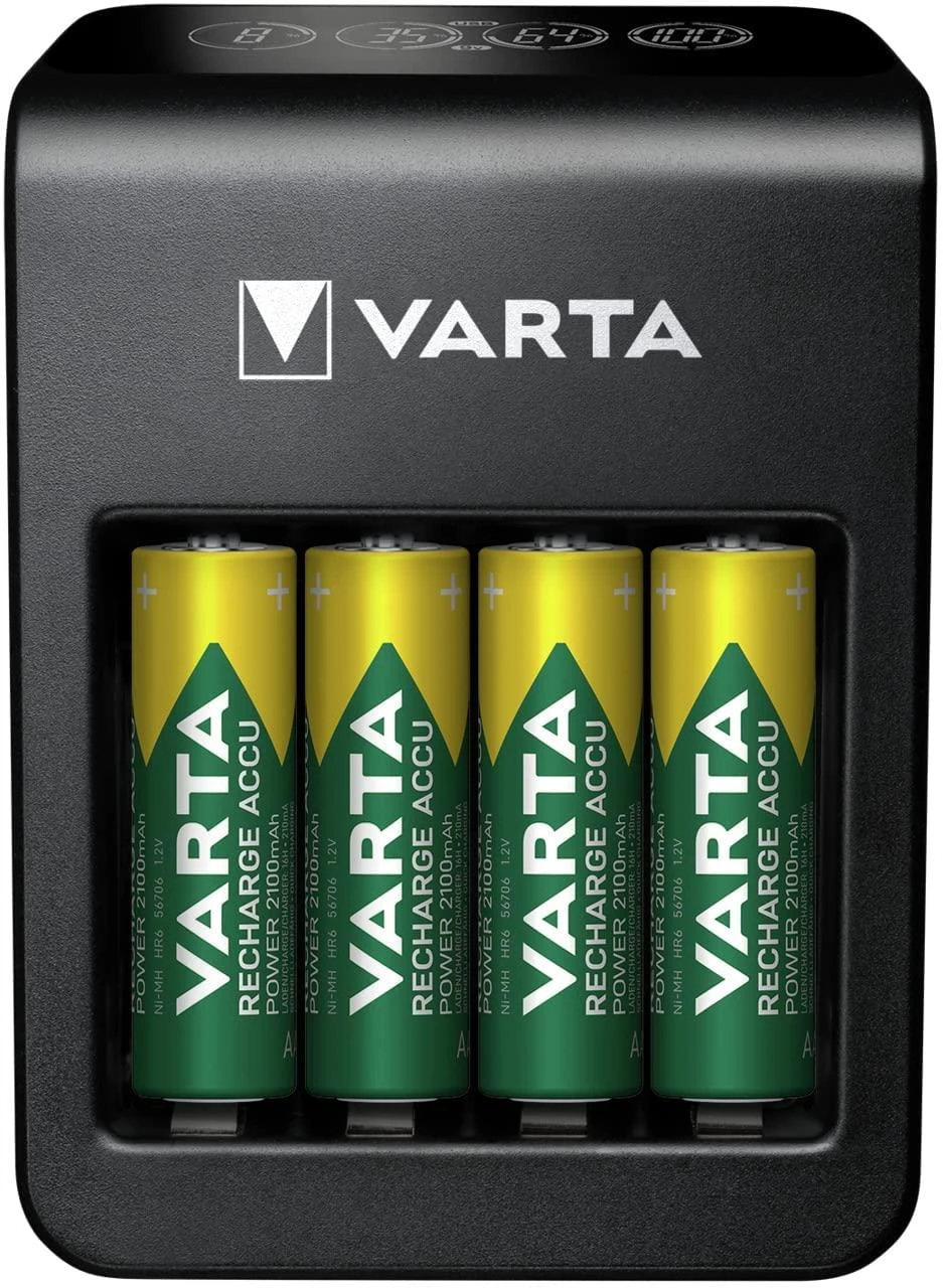 Varta LCD Smart + 4 x AA 2100 mAh 56706