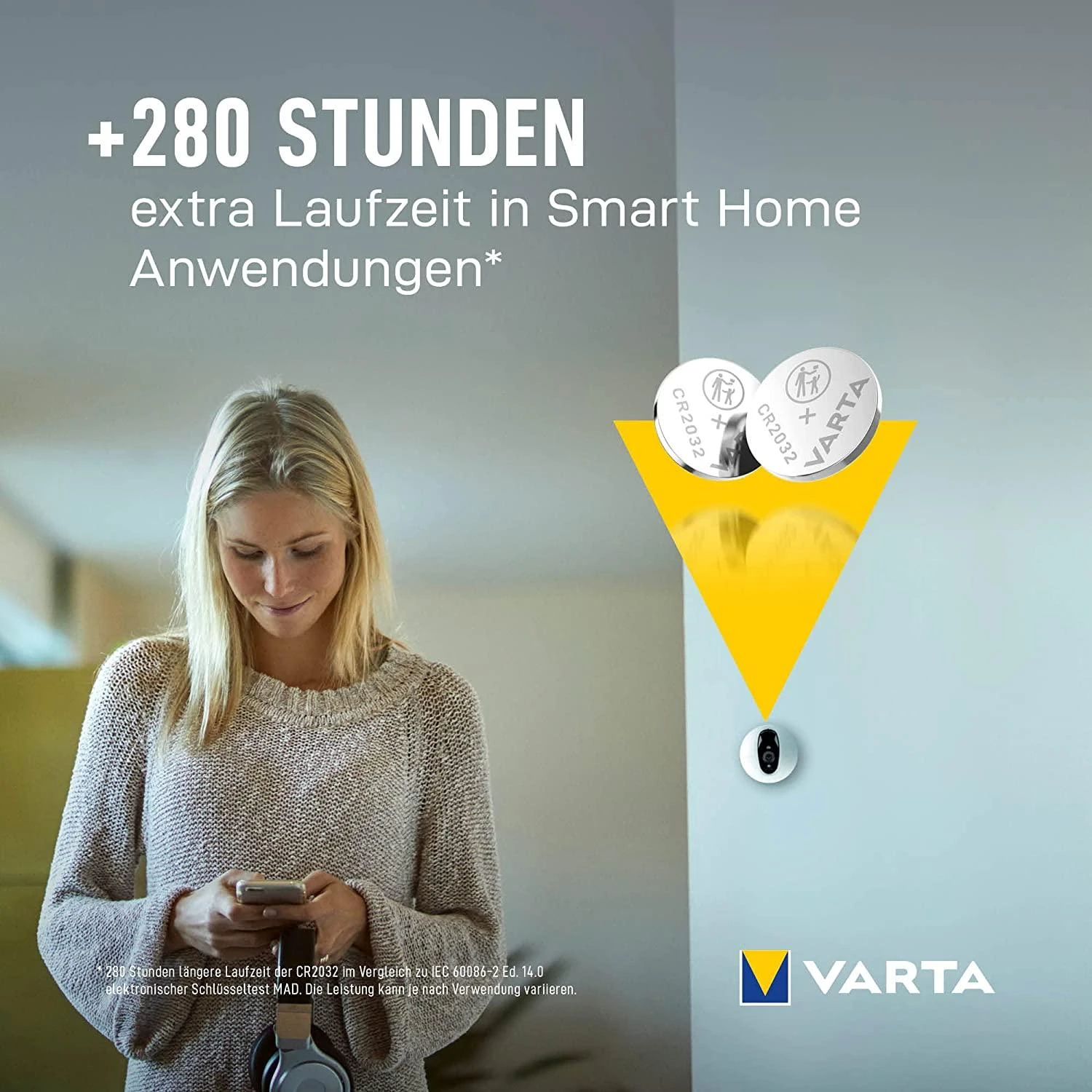 Batterie Knopfzelle CR2032 *Varta* 5-Pack