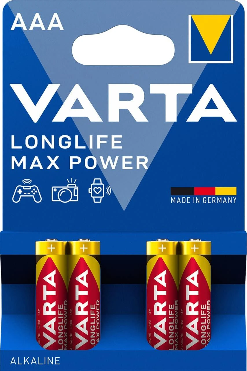 Varta Max Tech AAA - 4 pack Vienkartinė baterija Šarminis