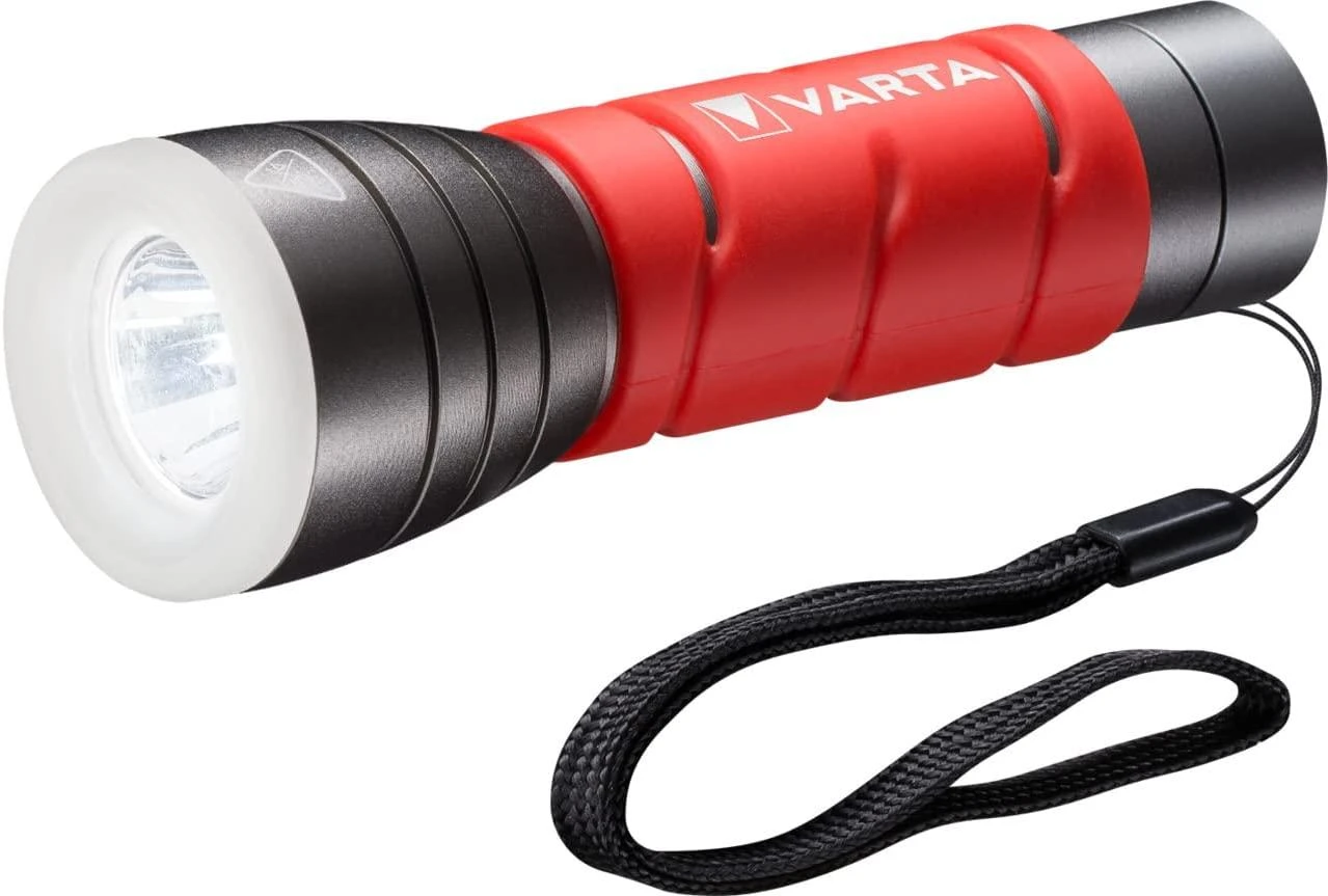 Varta 17627101421 Rankinis žibintuvėlis Juoda, Raudona LED