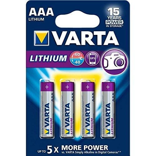 Varta Ultra Lithium AAA baterijos pakuotė
