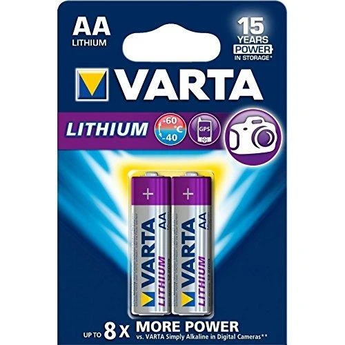 Varta Ultra Lithium AA elementas, 2 vnt.