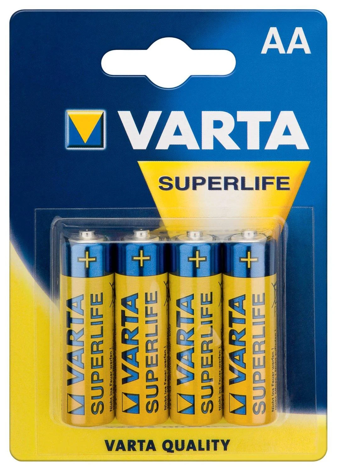 Varta Superlife AA Vienkartinė baterija Cinko anglis
