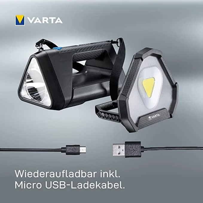 Varta 1450lm įkraunamas prožektorius Work Flex Stadium Light 18647