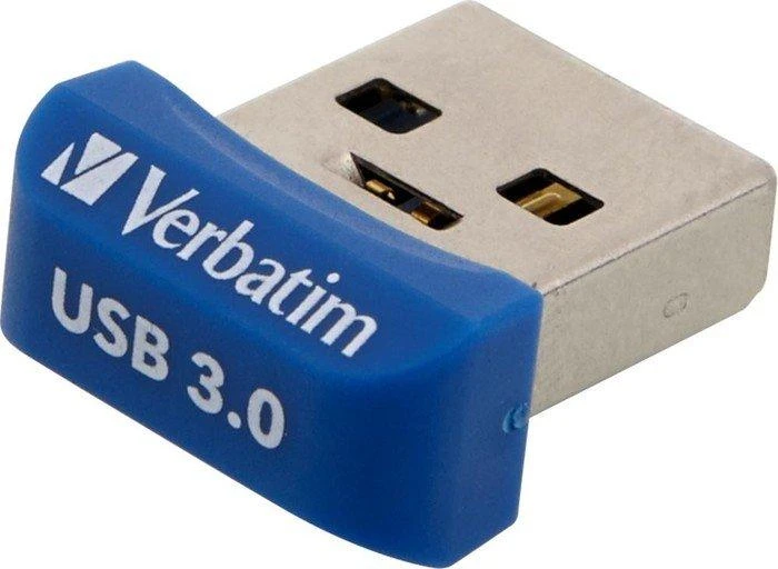 Verbatim Pendrive 64GB USB-A 3.2 NANO mėlynos spalvos 98711