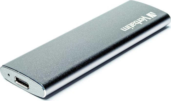 Išorinis kietasis diskas SSD Verbatim Vx500 480GB, USB 3.1, Gen 2, pilkas / V47443