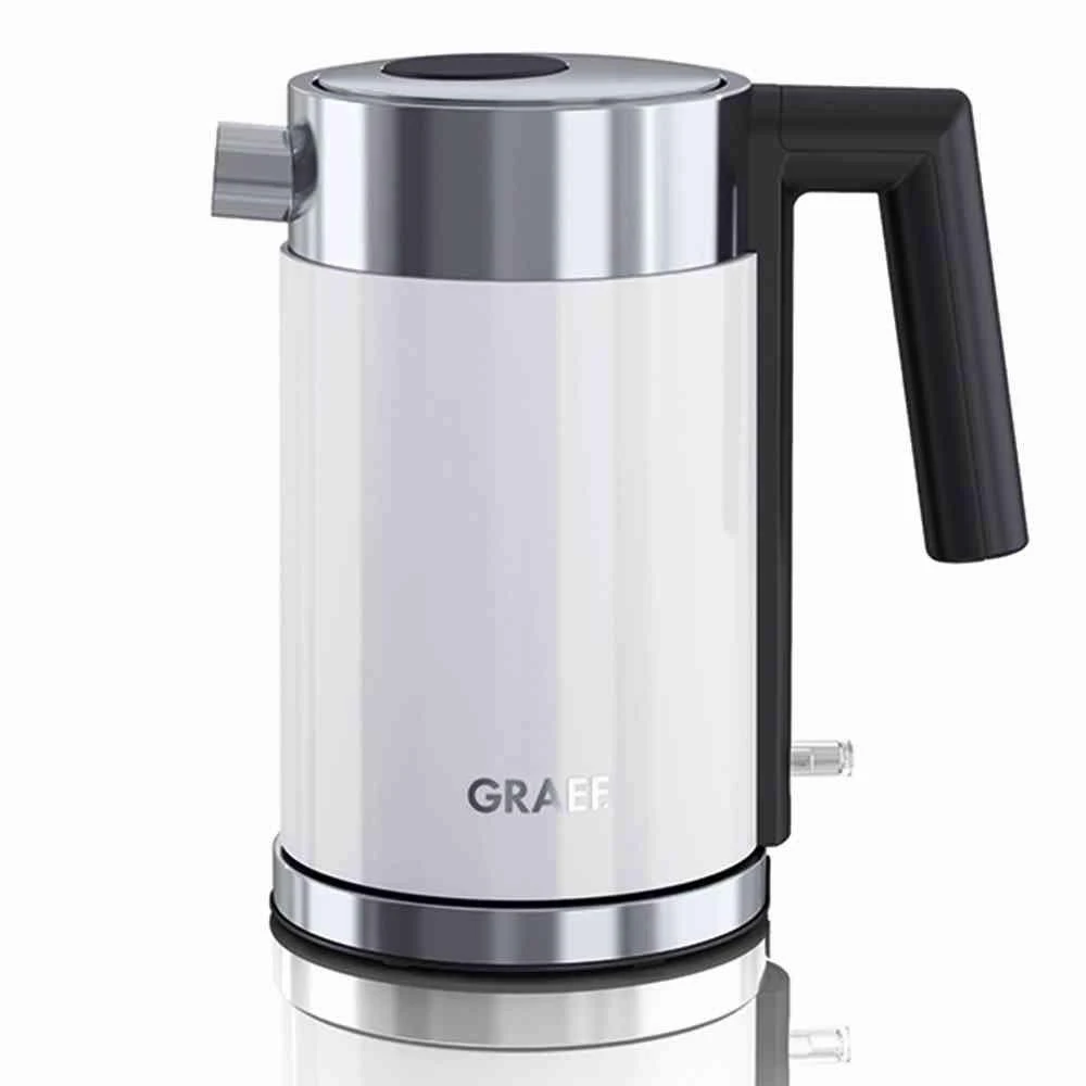 GRAEF. Virdulys WK401EU Standard, Nerūdijantis plienas, Baltas, 2000 W, 360° rotational base, 1 L