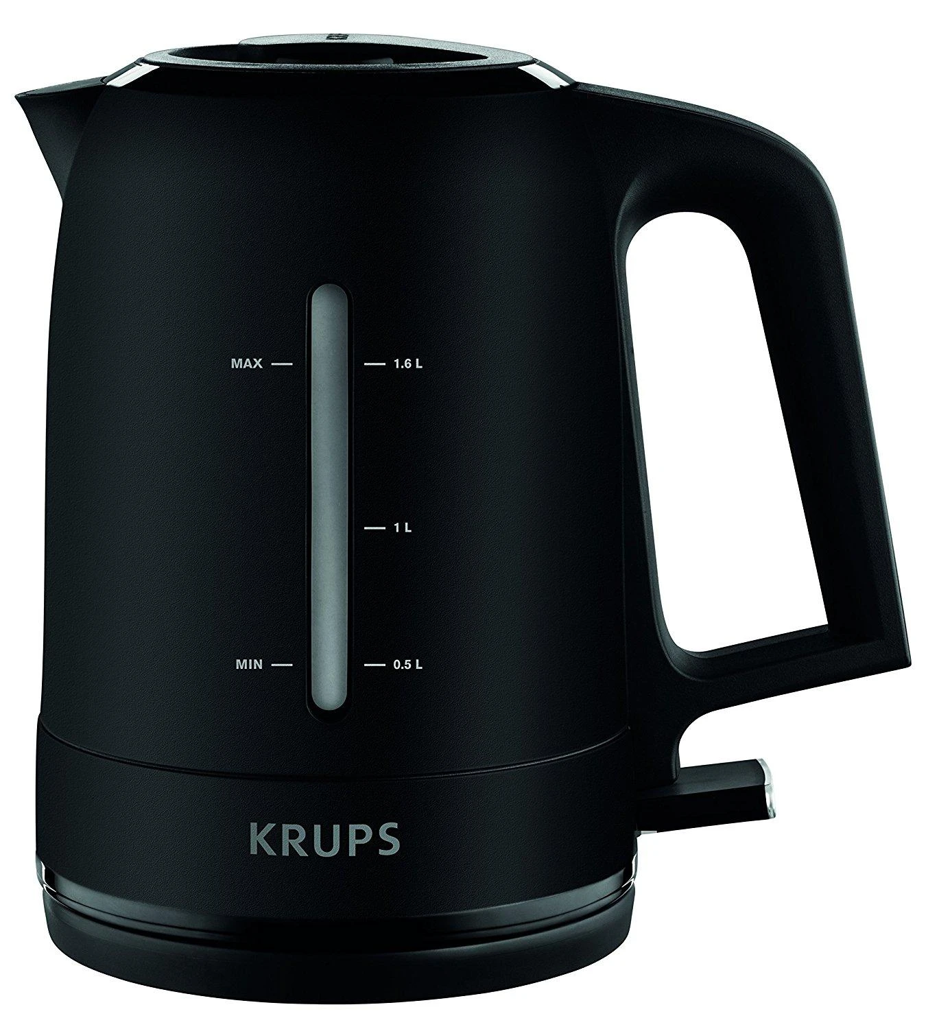Krups BW 2448 elektrinis virdulys 1,6 L Juoda 2400 W