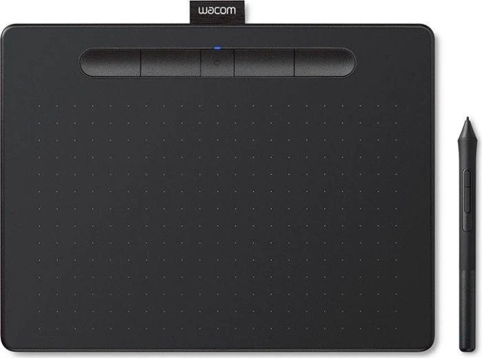 Grafinė planšetė Wacom Intuos S su pieštuku (CTL-4100K-N), Juoda