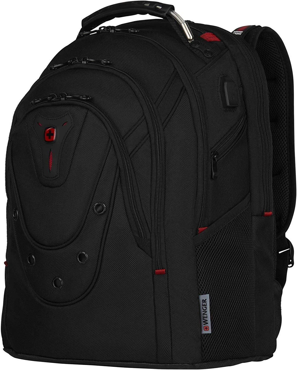 Wenger Ibex Ballistic Deluxe nešiojamojo kompiuterio kuprinė 16 juoda