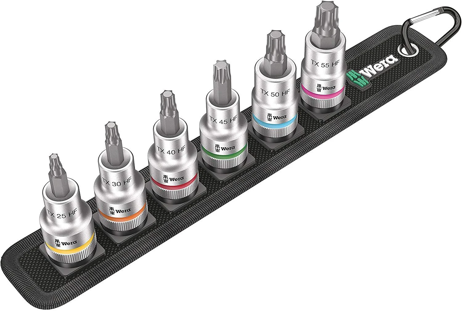 WERA diržas C 3 TORX HF Zyklop antgalių rinkinys TORX w. palaikantis funkciją.